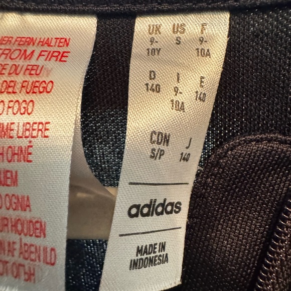 Adidas Black and White Half Zip Shirt - Picture 2 of 4